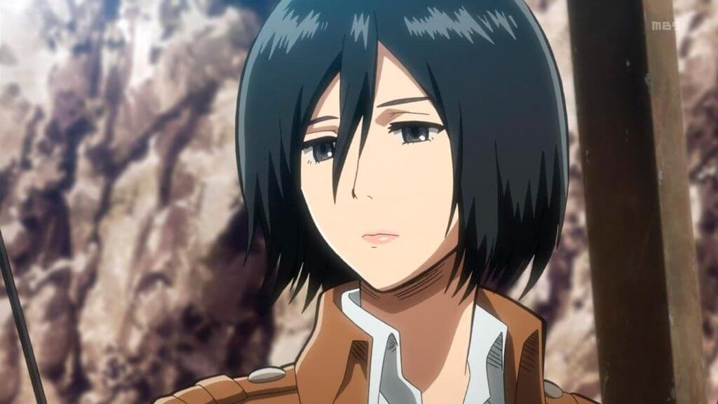 Las mejores chicas yandere del anime (Mikasa Ackerman)
