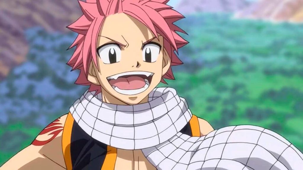 Los mejores personajes que utilizan Magia en el anime (Natsu Dragneel)