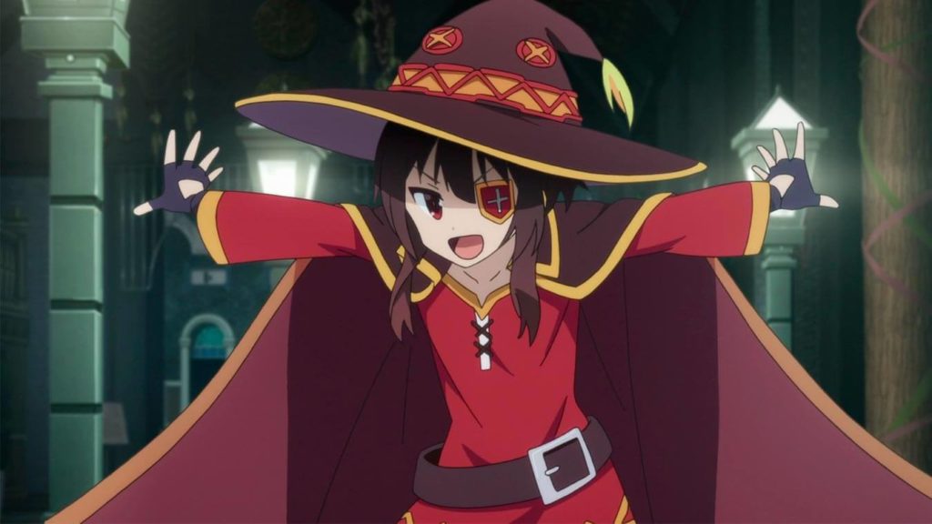 Los mejores personajes que utilizan Magia en el anime (Megumin)