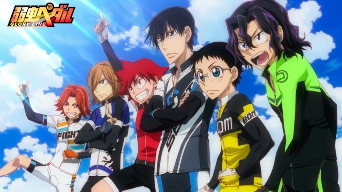 Los mejores animes de Deportes de 2018 (Yowamushi Pedal: Glory Line)