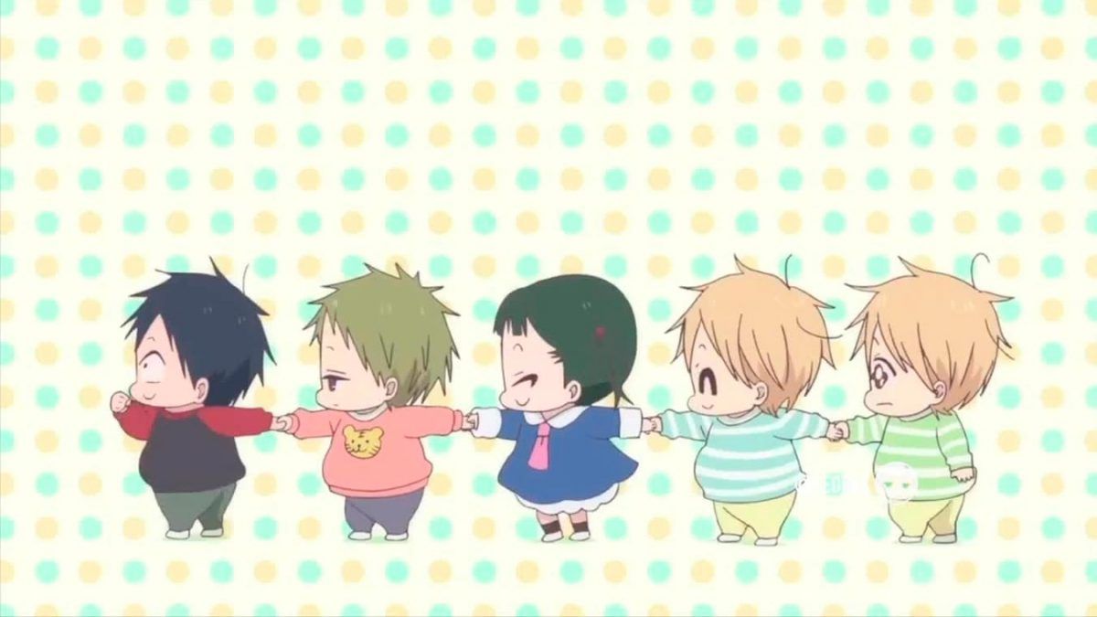 Los mejores animes de Comedia de 2018 (Gakuen Babysitters)