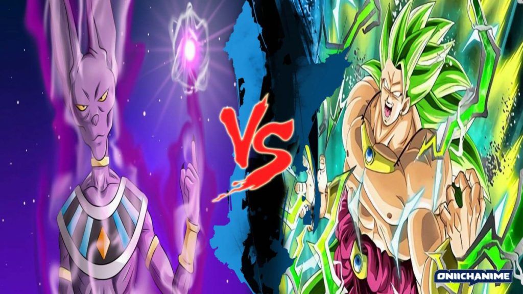 Beerus contra Broly (Dragon Ball Super)