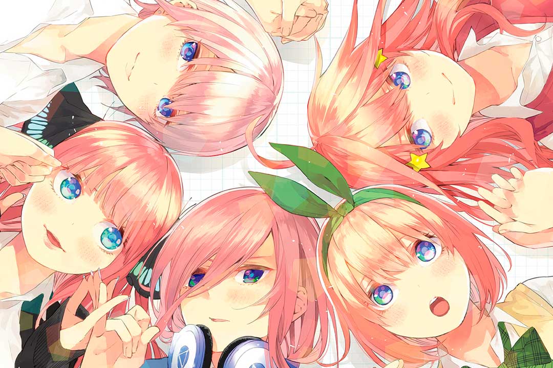 Los mejores animes Shounen de Invierno 2019 (Gotoubun no Hanayome (5-toubun no Hanayome))