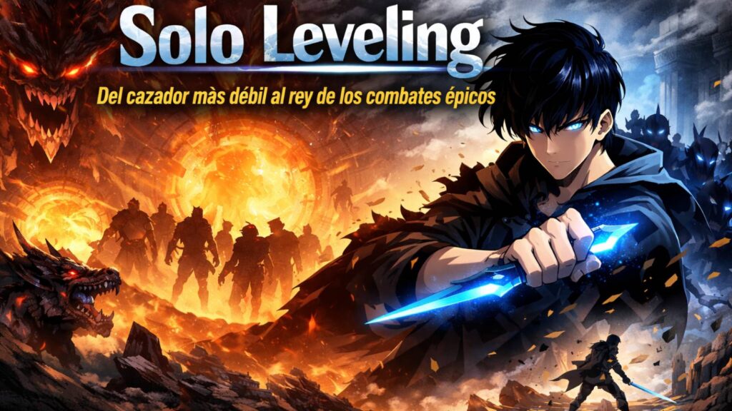 Solo leveling: la novela ligera que redefinió el power fantasy del anime y el manhwa