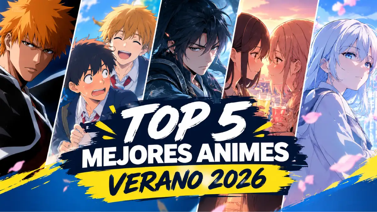 TOP 5 mejores animes verano 2026